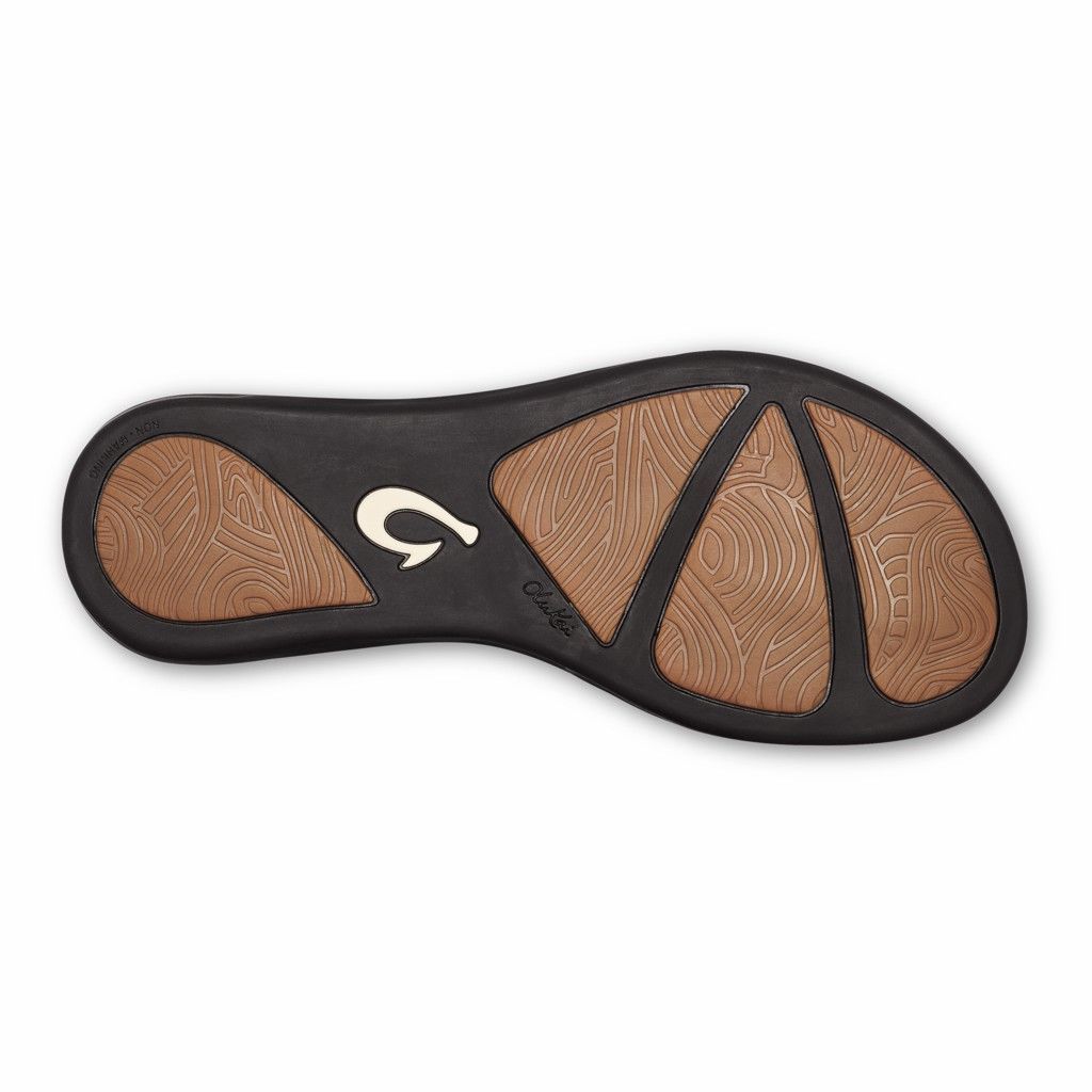 Olukai Women's Aukai Flip Flop - Copper / Dark Java US187-492